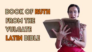 Latin Bible Audiobook  Ruth [upl. by Lira]