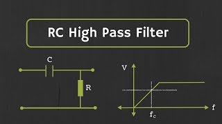 RC High Pass Filter Explained [upl. by Tirrell]