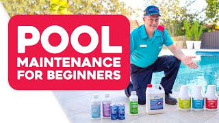 Pool Maintenance for Beginners [upl. by Cadmar228]