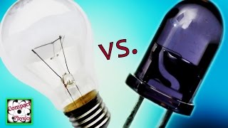 Glühlampe vs LED Compact Physics [upl. by Nairahcaz]