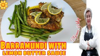 Barramundi with lemon butter sauce recipe [upl. by Valentino]