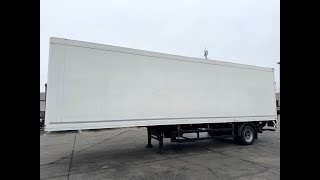 Schmitz Cargobull SKO 10 City Trailer  Year 1999 Refnr BC000252 [upl. by Namie]