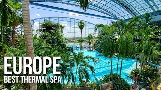 Most Amazing Thermal Spa in Europe Therme Bucharest Romania [upl. by Eiroc]