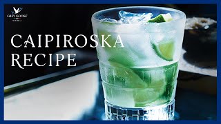 Caipiroska GREY GOOSE Vodka Cocktail [upl. by Ahseyi428]