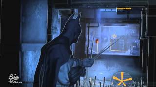 Batman Arkham Asylum Walkthrough  2 Riddles on Penitentiary [upl. by Ehctav132]