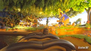 4K Splash Mountain Ride  Walt Disney World  Disneys Log Flume Ride [upl. by Abey]