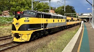 Sydney Trains Vlog 1513 Freight Trains in NSW Australia [upl. by Aelak]