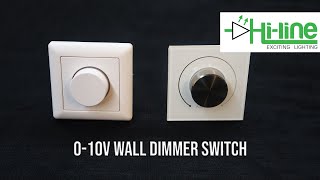 010V Wall Dimmer Switch [upl. by Graig]