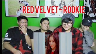 RED VELVET  ROOKIE MV REACTION FUNNY FANBOYS [upl. by Ennaj]