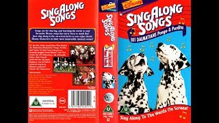 Sing Along Songs  101 Dalmatians Pongo and Perdita UK VHS 1997 [upl. by Ahrens214]