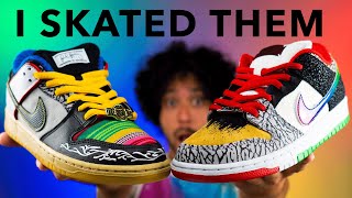 Nike SB Dunk What The Paul Shoe Review amp Wear Test [upl. by Ettenot621]