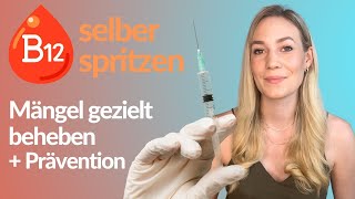 Vitamin B12 selber spritzen  Anleitung [upl. by Bennet852]