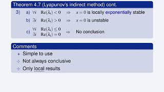 L3 4  Lyapunov stability analysis [upl. by Budworth]