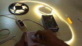 How to use 010V dimmer to dim led strip light [upl. by Eldrida]