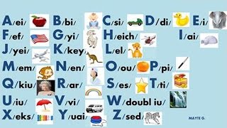 English Alphabet Pronunciation  Alphabet ABC Pronunciation [upl. by Wicks]