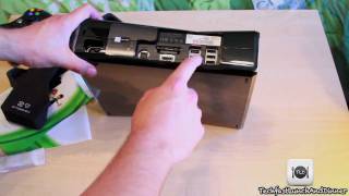 New Xbox 360 Slim Elite S Unboxing  250GB HD  WiFi  Kinect Ready  E3 [upl. by Aved]