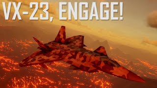 Project Wingman  What if you Engage the Mission 6 Enemy Squadron  VX23 Gameplay [upl. by Sredna]