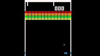 Breakout  1976  Arcade  gameplay HD [upl. by Colpin]