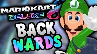 Mario Kart 8 Deluxe BACKWARDS DLC Tracks [upl. by Tiffi]