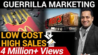 High Sales Through Low Cost Marketing  GUERRILLA MARKETING  DR VIVEK BINDRA [upl. by Laefar407]