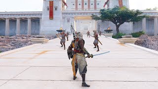 Assassins Creed Origins Master Assassin Bayek Legendary Katana Combat amp Return to Ancient Egypt [upl. by Hutton154]