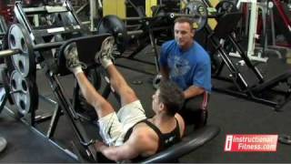 Instructional Fitness  Seated Leg Press [upl. by Cornall]