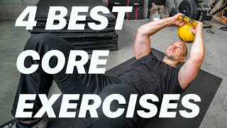 4 Best Core Exercises for Beginners [upl. by Draude]