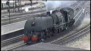 Garratt Steam Locomotives  Zimbabwe 1993 [upl. by Odranreb]