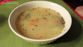 Krupnik Soup  Great Depression Cooking  Polish Food  Barley Potato Soup [upl. by Killen127]