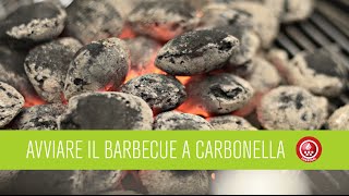 Avviare il barbecue a carbonella Italiano [upl. by Ayita384]