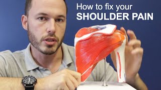 Immediate Relief Home Exercises For Shoulder Pain [upl. by Ahsein]