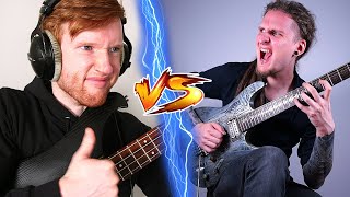 BASS vs GUITAR  Epic Battle [upl. by Vokaay]