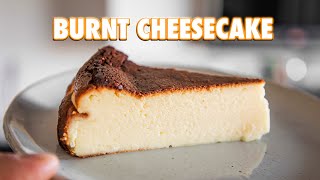 The Easiest Way To Make Cheesecake Basque Style [upl. by Latashia]