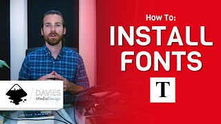 How to Install Fonts in Inkscape [upl. by Fair772]