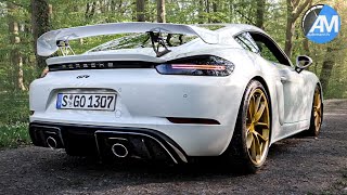 Porsche 718 GT4  pure SOUND‼️  by Automann [upl. by Ytsanyd]