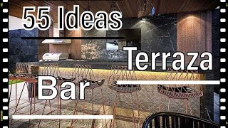 55 Mejores Ideas De Terrazas Bar En Casa Home Decor Ideas Modernas [upl. by Ahab67]