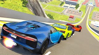 High Speed JumpsCrashes Compilation 56  BeamNG Drive Satisfying Car Crashes [upl. by Lavicrep214]