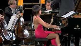 Yuja Wang  Shostakovich Concerto No 1 for Piano and Trumpet [upl. by Schuh944]