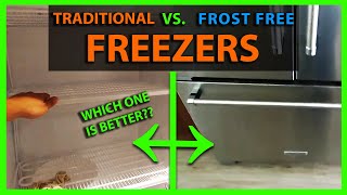 Frost Free Freezers Vs Regular Upright Freezers  Pros amp Cons amp How They Work [upl. by Llerrod312]