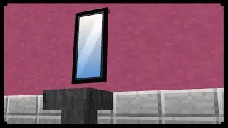 How to make a Mirror in Minecraft [upl. by Odawa]