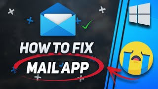 How to Fix Email App in Windows 10 2025 Tutorial [upl. by Thorny]