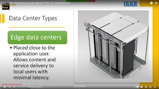 Data Center Infrastructure Design Webinar l IEEE LAU Student Branch [upl. by Mcquade]