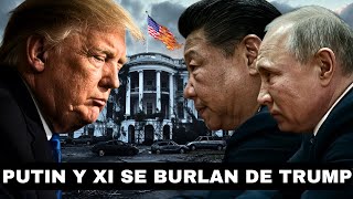 CHINA Y RUSIA Se BURLAN De Las AMENAZAS De TRUMP Y Desafían A EEUU [upl. by Thacher720]