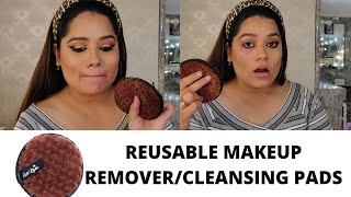 EARTH RHYTHM REUSABLE MAKEUP REMOVERCLEANSING PADS REVIEW WORTH IT OR NOT WORST OR BEST [upl. by Assej574]