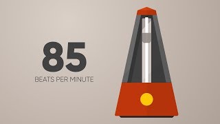 85 BPM Metronome [upl. by Butterworth]