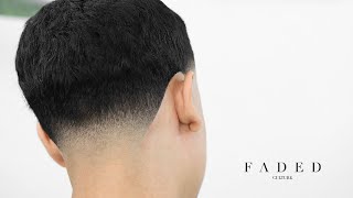 STEP BY STEP SKIN TAPER FADE TUTORIAL HAIRCUT TUTORIAL [upl. by Ariuqahs]