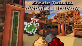 Create 3 Tutorial Episode 8 Automated potions Gunpowder Redstone and Glowstone [upl. by Erastatus]