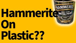 Can you use Hammerite on plastic [upl. by Atidnan546]