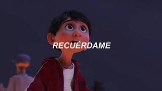 Recuérdame  Carlos Rivera Coco  Letra [upl. by Ynaoj]