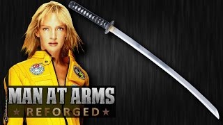 Hattori Hanzō Katana Kill Bill  MAN AT ARMS REFORGED [upl. by Ahsrav]